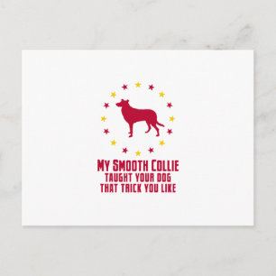 Smooth Collie Postcard