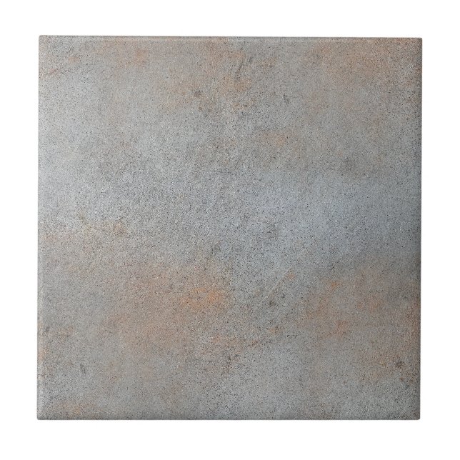 Smooth Concrete Cement With Clay Image Ceramic Tile (Front)