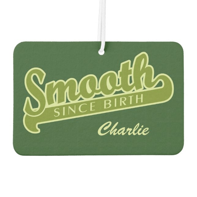 SMOOTH custom car air freshner Freshener (Back)