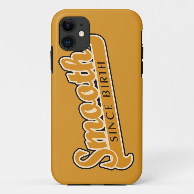 SMOOTH custom iPhone case (Back)