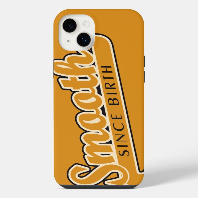 SMOOTH custom iPhone case (Back)