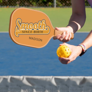 SMOOTH custom name Pickleball Paddle
