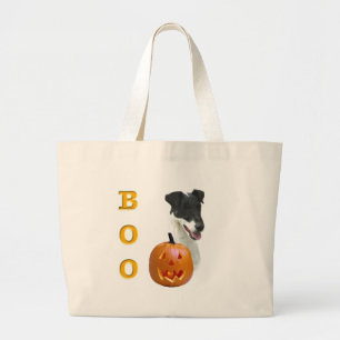 Smooth Fox Terrier Boo Large Tote Bag