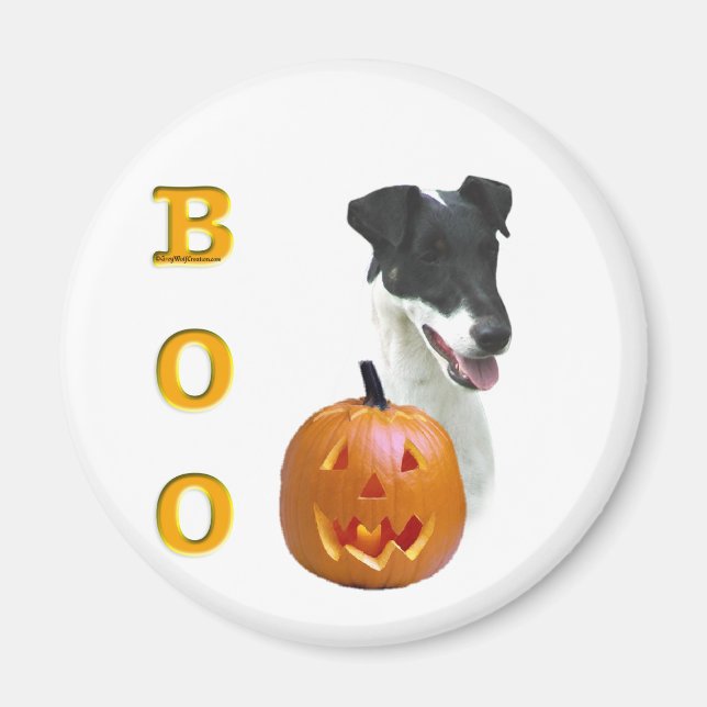 Smooth Fox Terrier Boo Magnet (Front)