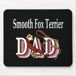 Smooth Fox Terrier Dad Gifts Mouse Pad