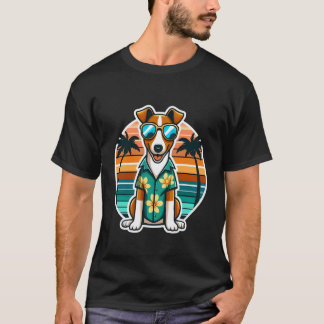 Smooth Fox Terrier Dog Owner Summer Vibes Vacation T-Shirt