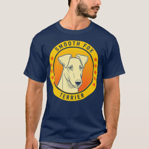 Smooth Fox Terrier Dog PortraitT-Shirt T-Shirt