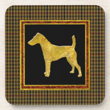Smooth Fox Terrier Gold Tweed Pattern
