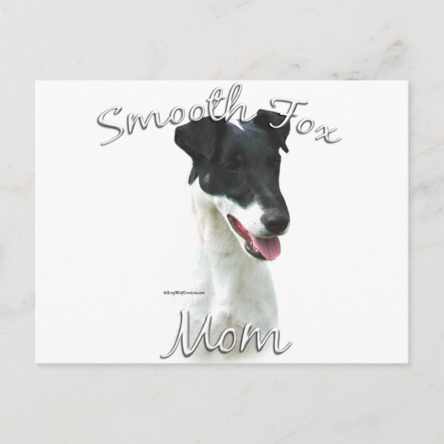 Smooth Fox Terrier Mum 2 Postcard (Front)