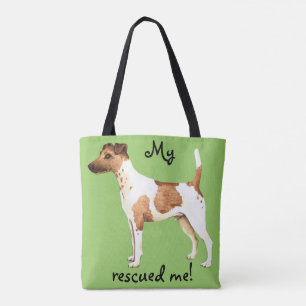 Smooth Fox Terrier Rescue Tote Bag