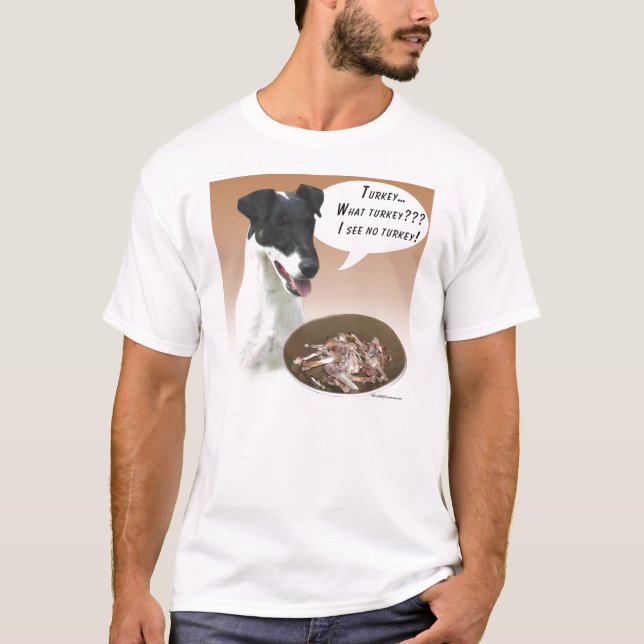 Smooth Fox Terrier Turkey T-Shirt (Front)