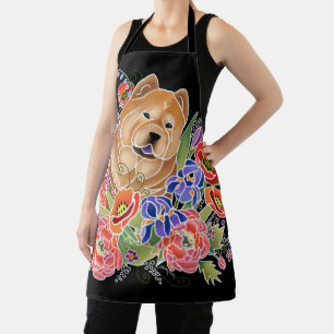SMOOTH GARDEN PATH  Chow All-Over Print Apron