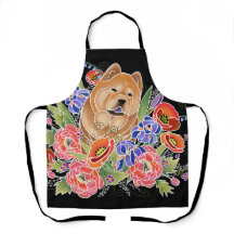 SMOOTH GARDEN PATH  Chow All-Over Print Apron