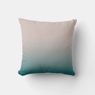 Smooth gradient summer colors fashion simple color cushion