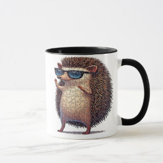 Smooth hedgehog mug