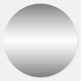 Smooth Metal Plate Look Sticker