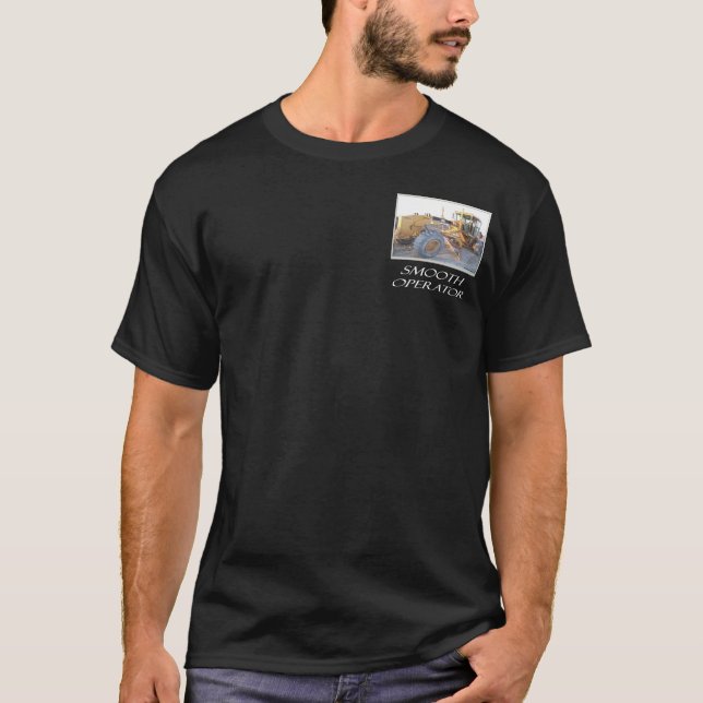 Smooth Operator Black T-Shirt (Front)