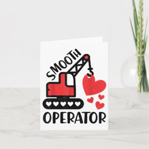 Smooth Operator Truck Valentine Card