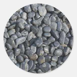 Smooth Pebbles Classic Round Sticker