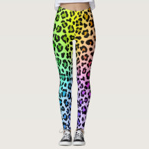 Smooth Rainbow Bold and Beautiful Leopard Animal 