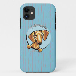 Smooth Red Dachshund IAAM iPhone 11 Case