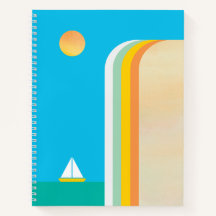 Smooth Sailin Spiral Notebook