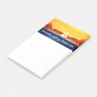 Smooth Sailing Chore List Post-It Notes