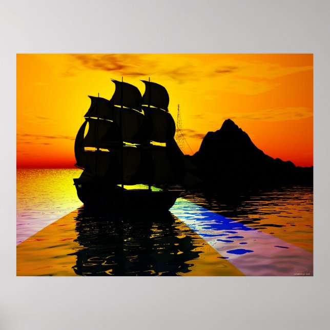 Smooth Sailing Poster (Front)