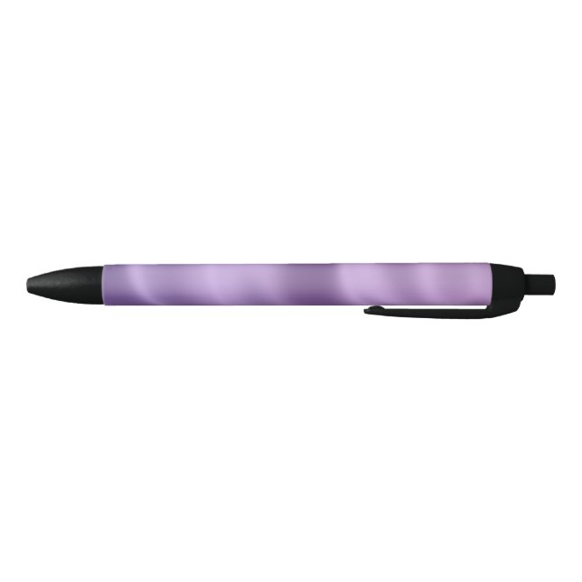 smooth silk - purple black ink pen (Bottom)