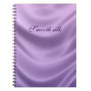 smooth silk - purple notebook