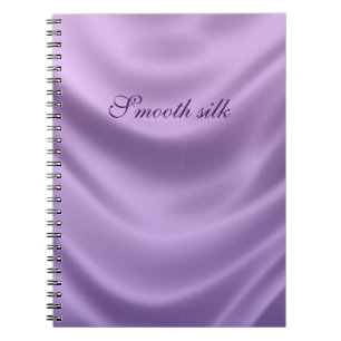 smooth silk - purple notebook