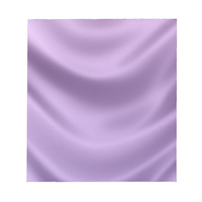 smooth silk - purple notepad (Front)
