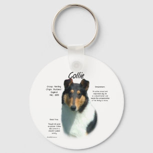 Smooth Tricolor Collie History Love Collies Key Ring