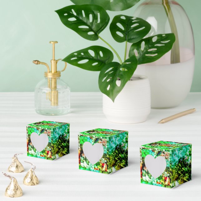 Smooth yellow abstract Favour Box,calming yellow  Box (Multiple)