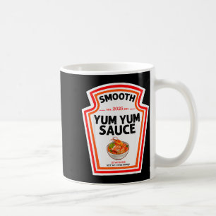 Smooth Yum Yum Sauce Condiment Costume Matching  Coffee Mug