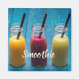 Smoothie juice drink mango orange kiwi gift luggag magnet