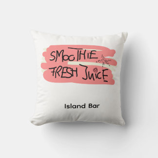 Smoothie juice sympathisches Bar Schild T-Shirt Cushion