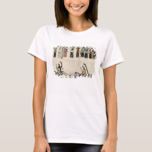 'Smoothing the Place Dance' (ink on paper) T-Shirt