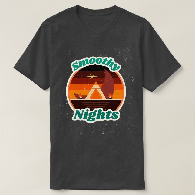 Smoothy Nights T-Shirt (Design Front)