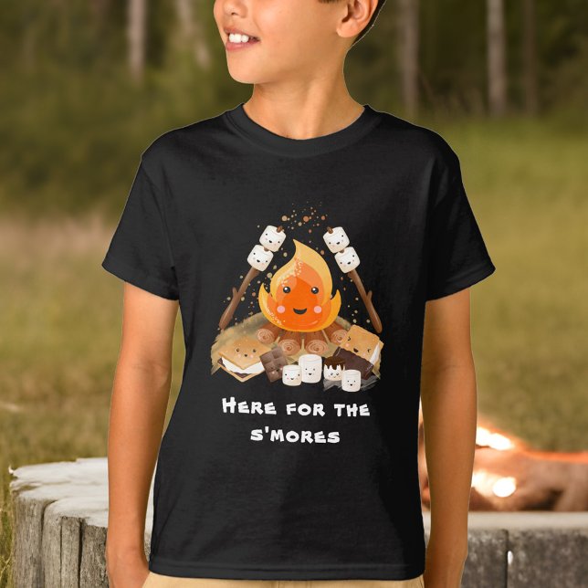 S'more Cute Funny Camping Campfire Name boy T-Shirt (S'more Cute Funny Camping Campfire Name boy T-Shirt)