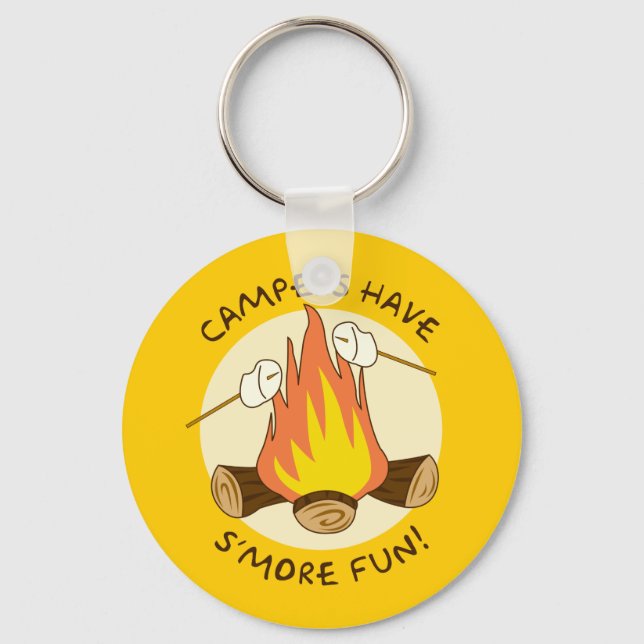 S'more Fun Key Ring (Front)