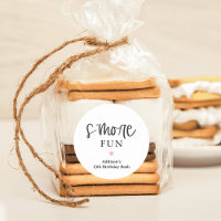 S'more Fun Party Favour Stickers