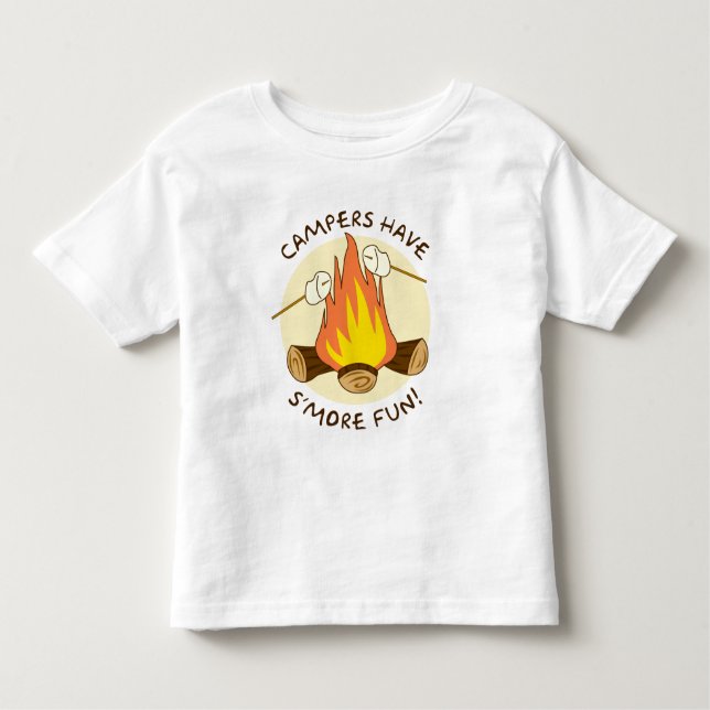 S'more Fun Toddler T-Shirt (Front)