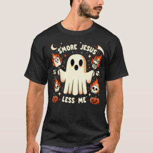 S'More Jesus Less Me Spooky Halloween Christian Bo T-Shirt