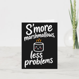 S'more marshmallows  card