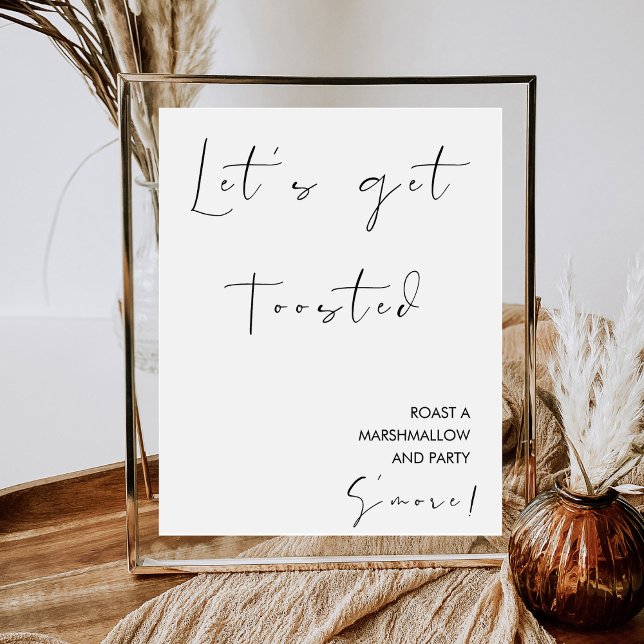 S'more Station Bar | Roast A Marshmallow Wedding Poster (Creator Uploaded)