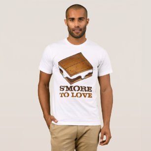 S'more To Love Chocolate Campfire Camp S'mores Tee