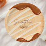 S'more to Love Kawaii Gender Neutral Baby Shower Paper Plate<br><div class="desc">Serve up smiles with our adorable S’more to Love Kawaii Baby Shower Paper Plates! Perfect for celebrating your little one’s arrival, these plates feature a delightful kawaii marshmallow, chocolate, and graham cracker trio, adding a playful touch to your party table. Key Features: Charming Design: Features a sweet s’more-themed illustration in...</div>