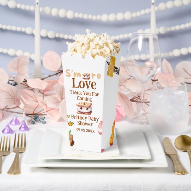 Smores Baby Shower Thank You  Favour bag Smore Box (Wedding)