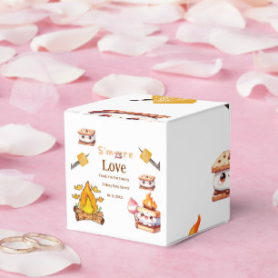 Smores Baby Shower Thank You Favour bag Smore Box